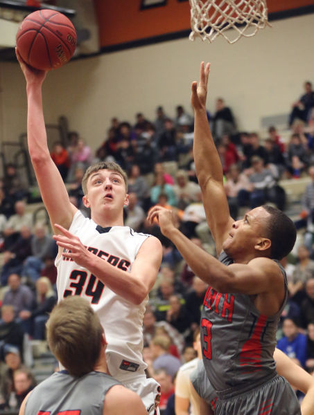 North at East High basketball 1/16/15